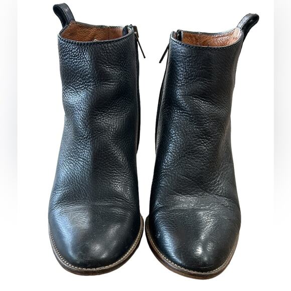 Madewell The Billie Boot Leather Ankle Bootie Black and Brown Women's Size 7.5 - Picture 3 of 10